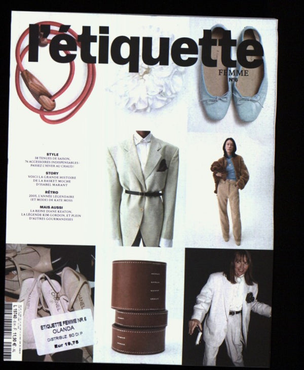 L'ETIQUETTE    6